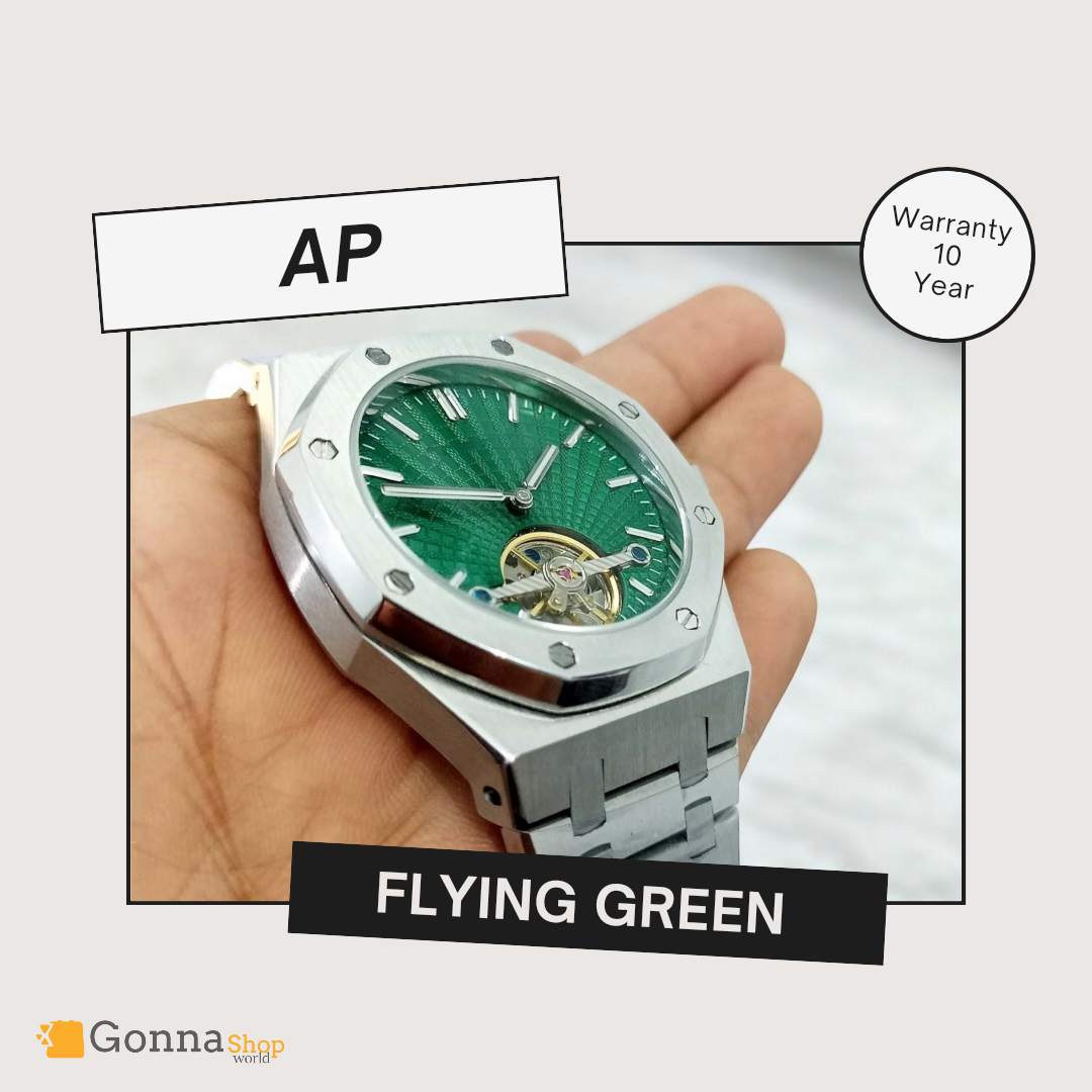 Luxury Watch Ap RYL Flying Green