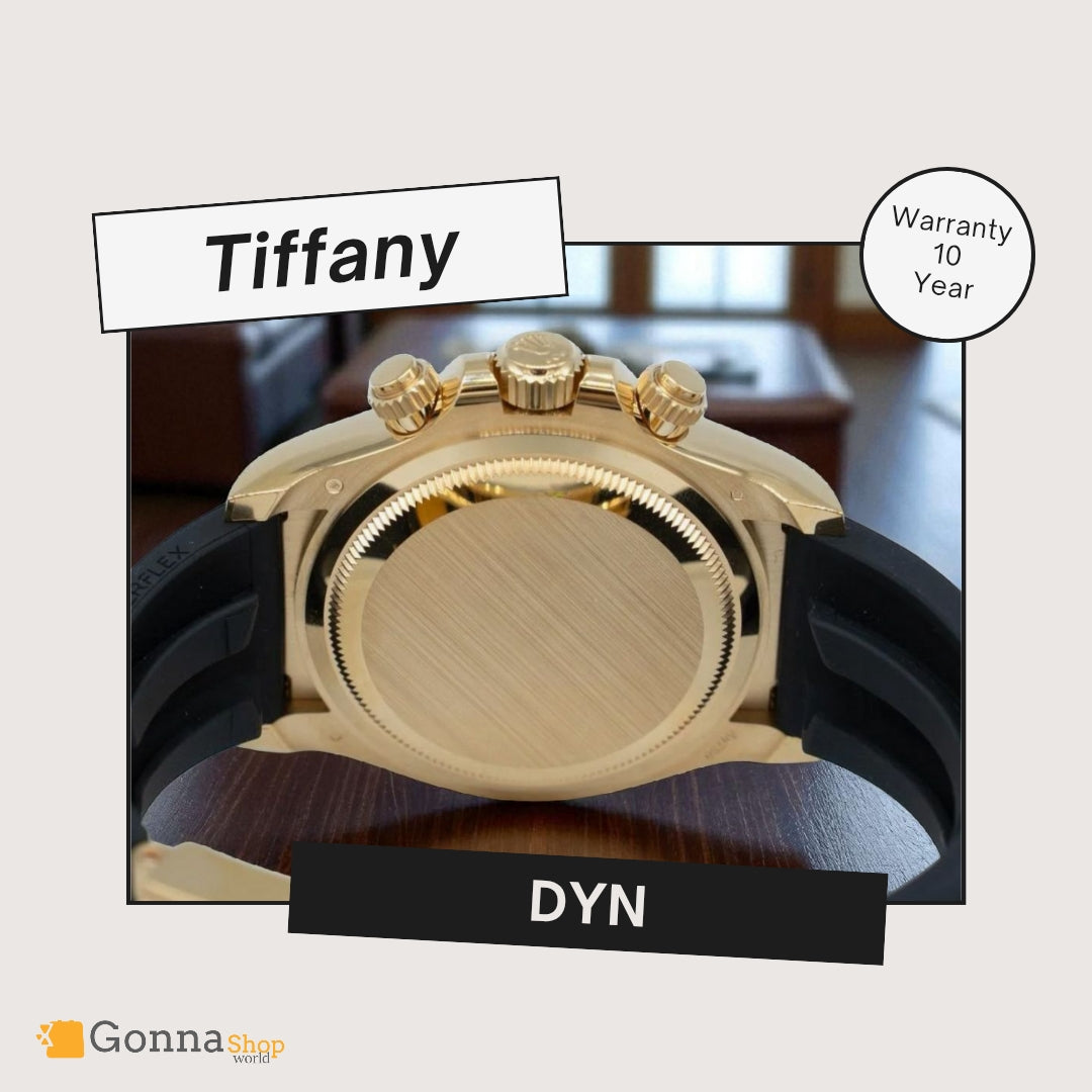 Luxury Watch DYN SW Tiffany Gold Plated 18k