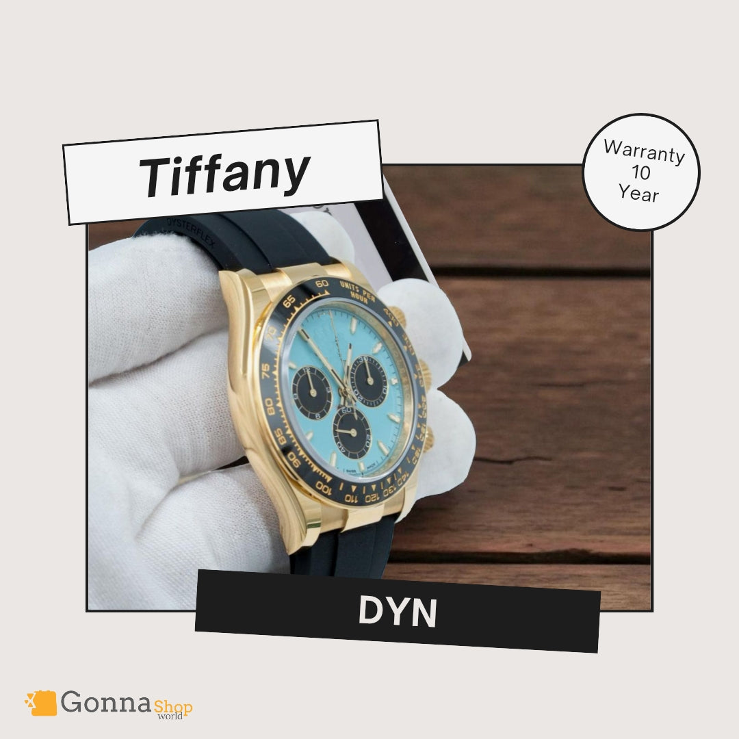 Luxury Watch DYN SW Tiffany Gold Plated 18k