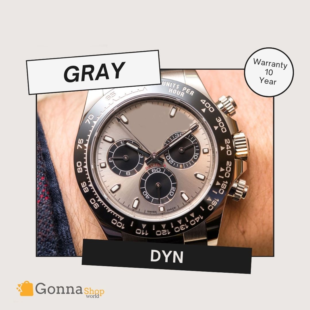 Luxury Watch DYN Rubber Gray