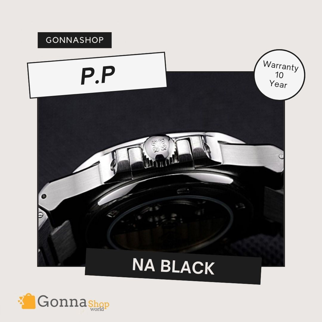 Luxury Watch P.p Naut Black Dial