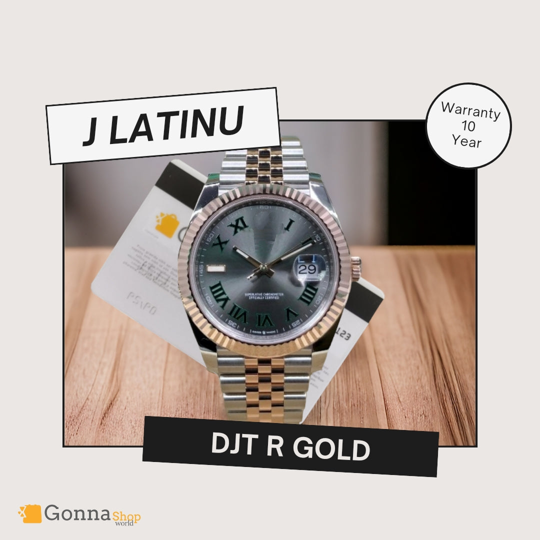 Luxury Watch DJT Latinu Juble Half R Gold 18k
