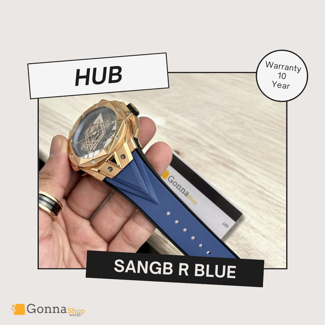 Luxury Watch HUB SANGB Rose Blue