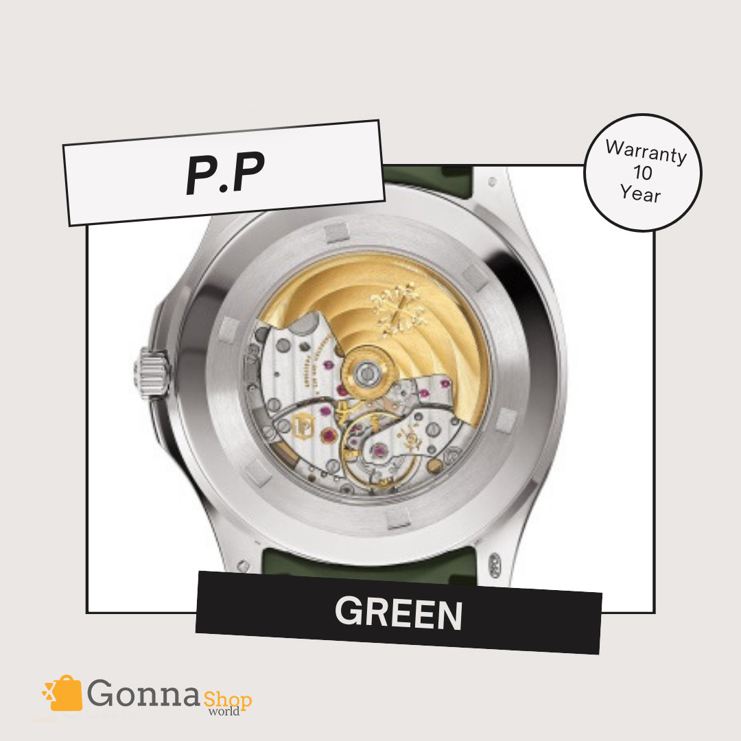Luxury Watch P.p Aquan Green