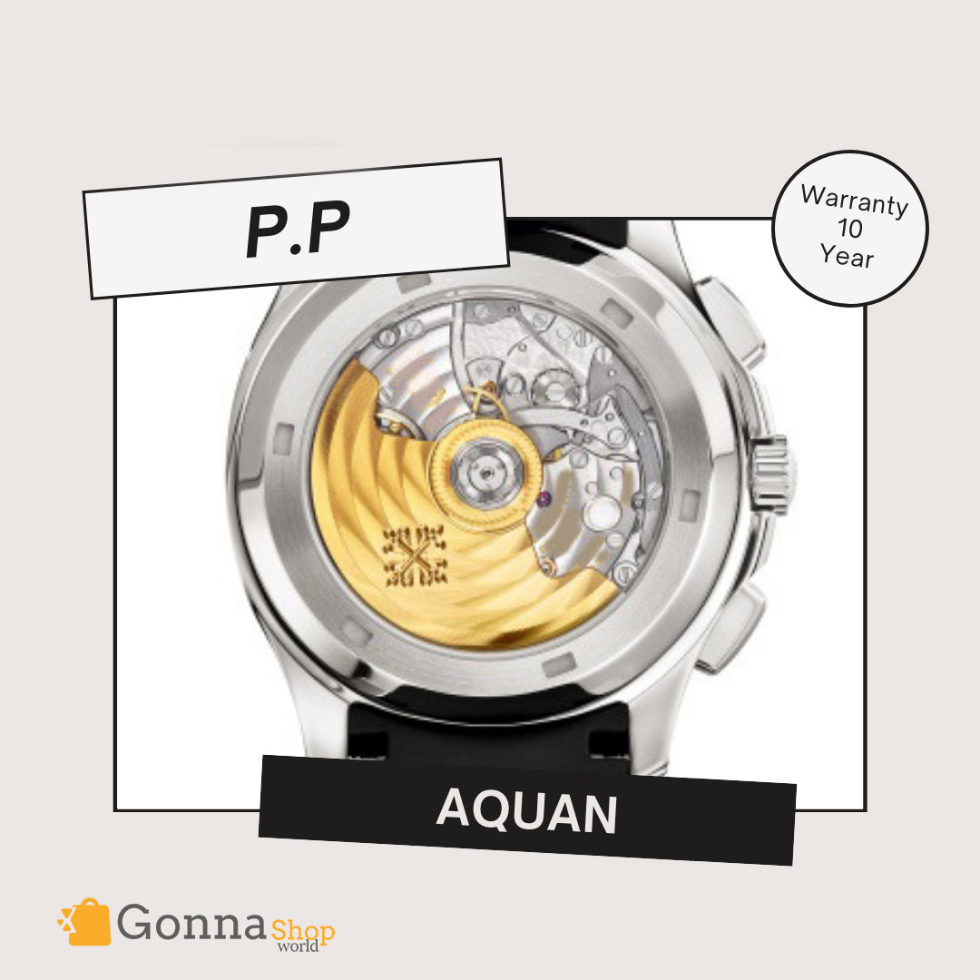 Luxury Watch P.p Aquan Black V2