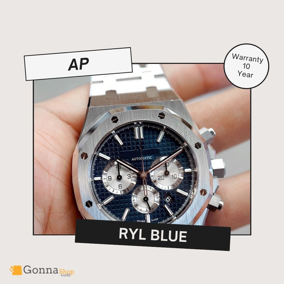Luxury Watch Ap RYL CO Blue