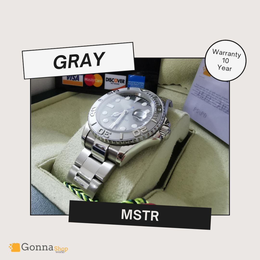 Luxury Watch Mstr Gray Dial