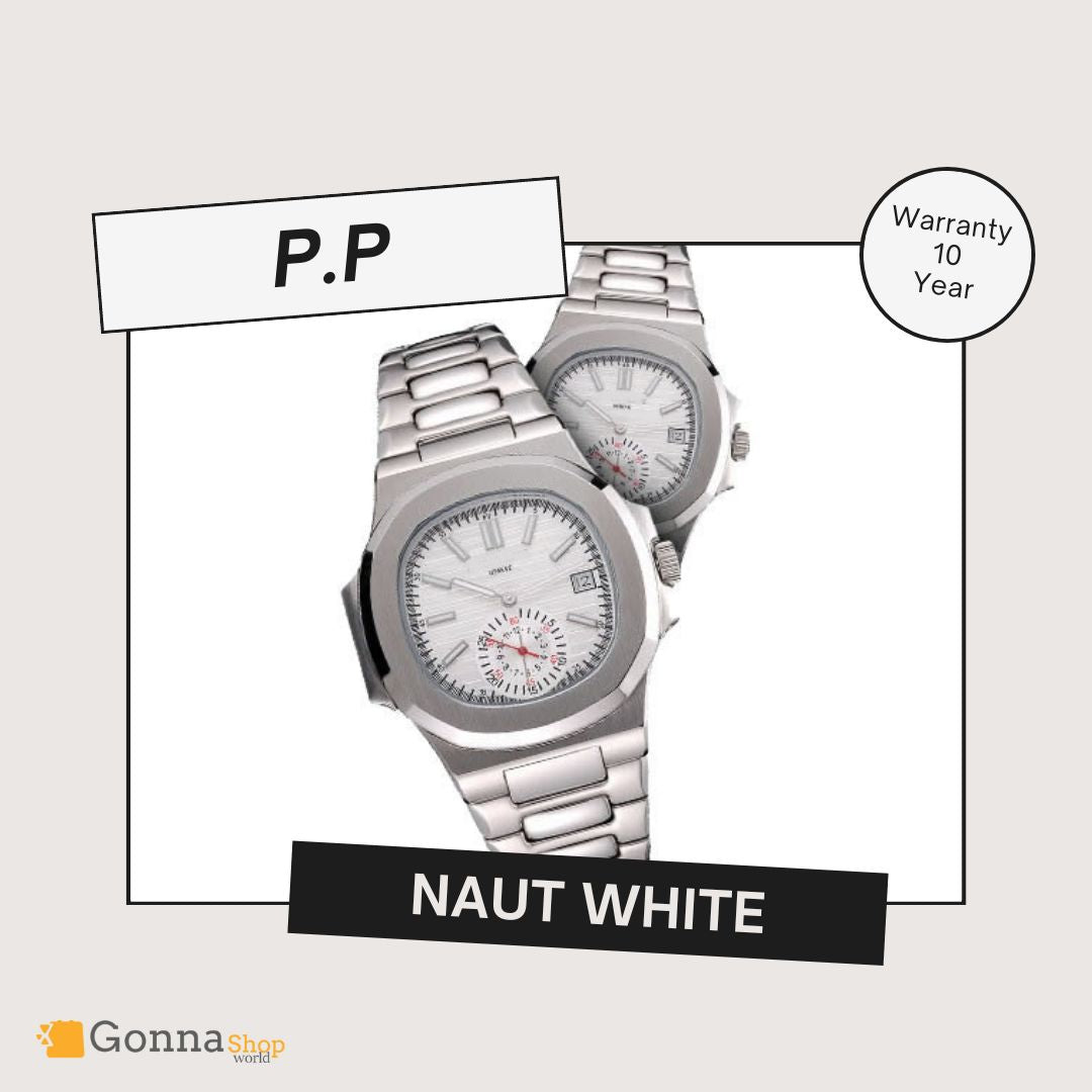 Luxury Watch P.p Naut White Dial