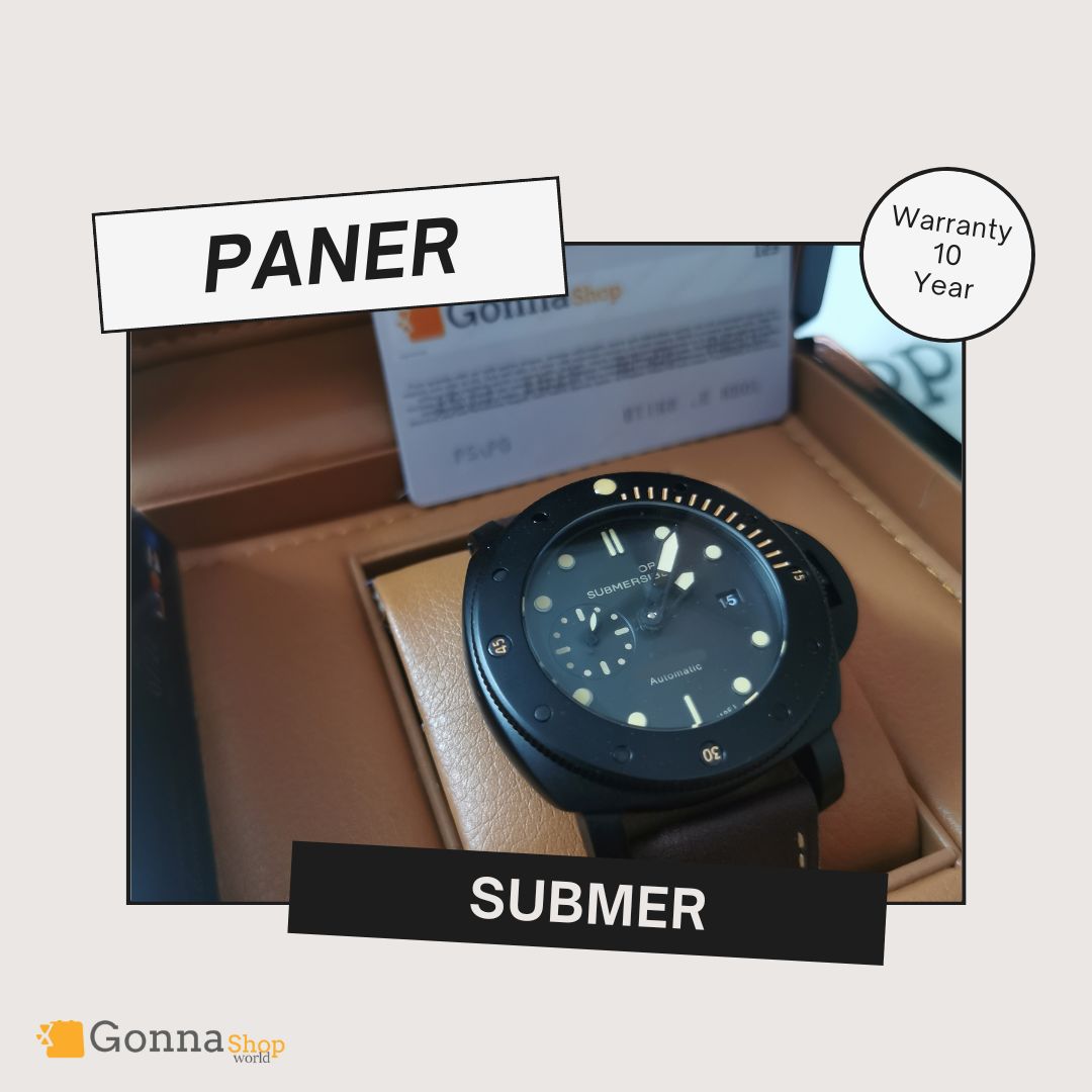 Luxury Watch Paner SUBM Black