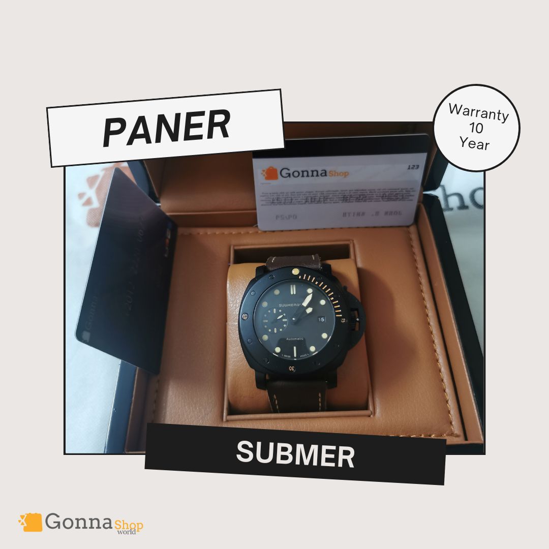 Luxury Watch Paner SUBM Black
