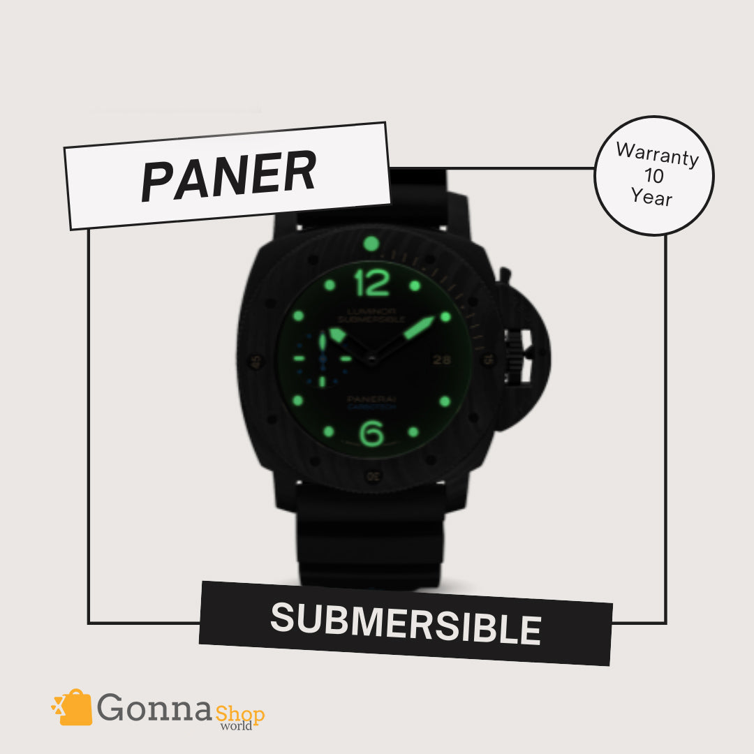 Luxury Watch Paner SUBM Black