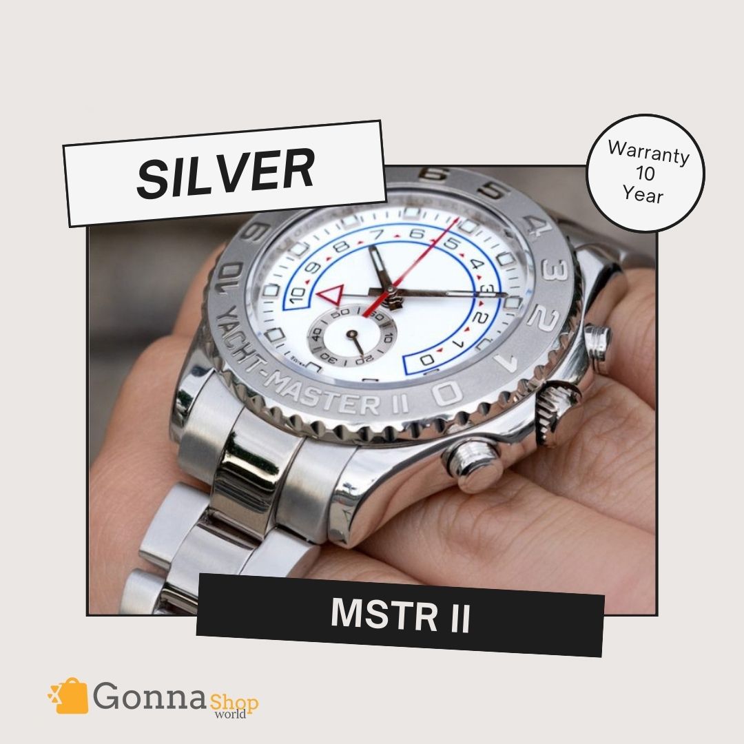 Luxury Watch Mstr II All Silver