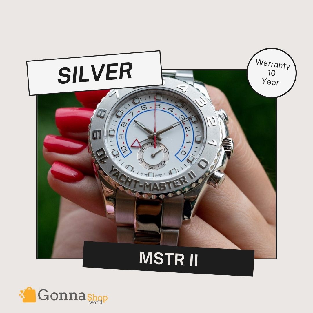 Luxury Watch Mstr II All Silver